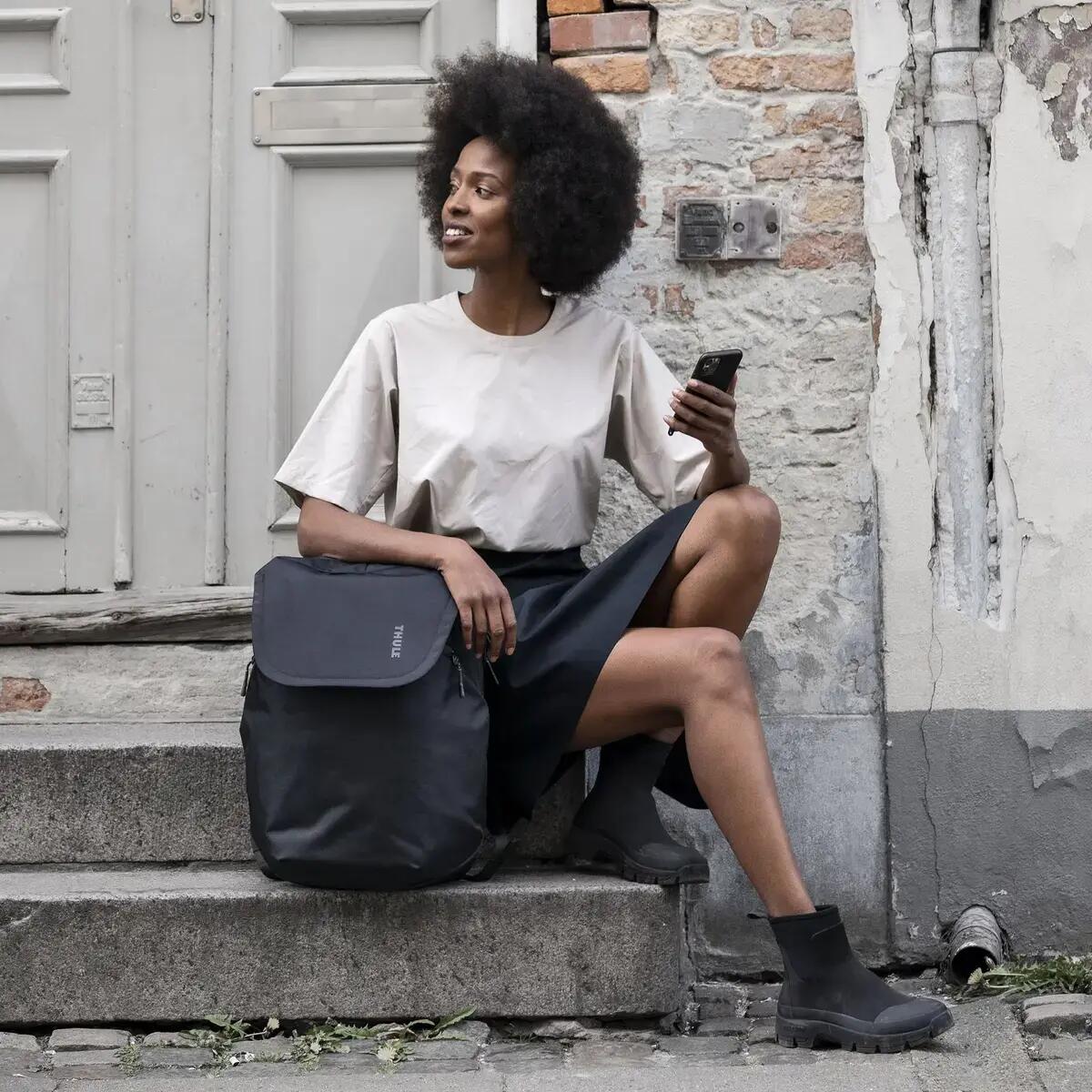 Rucsac urban cu compartiment laptop, Thule, Subterra 2, 26L, Dark Slate Gray 7/7
