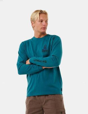 Camiseta para Hombre Rip curl Vaporcool Verde