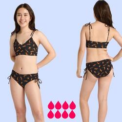 Bas de Maillot de Bain Menstruel pour Ados Flux 8 Tampons