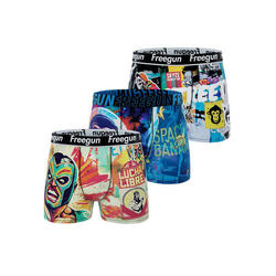 Lot de 3 boxers enfant Pop Summer Art
