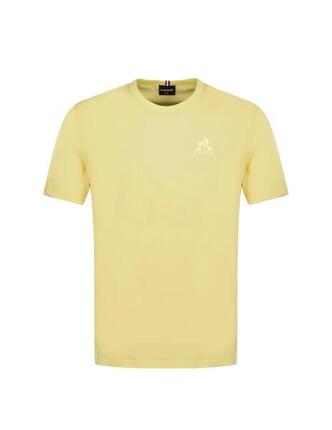 T-shirt pour homme Le coq sportif Monochrome Jaune