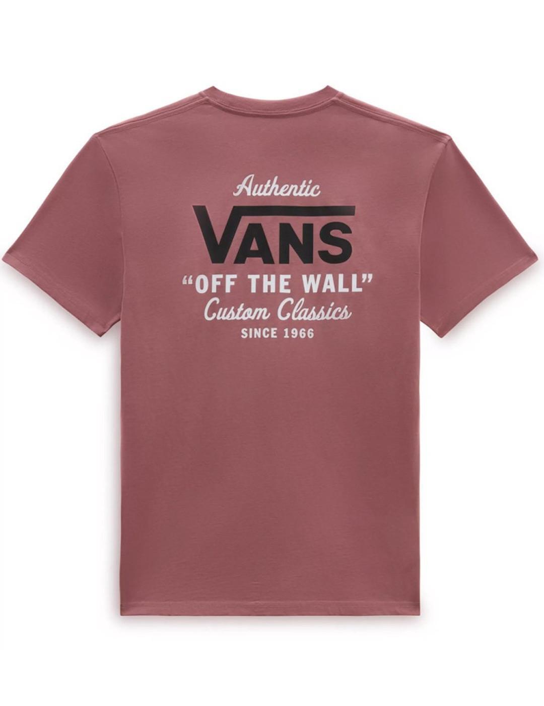 T-shirt pour homme Vans Holder Rouge 4/5