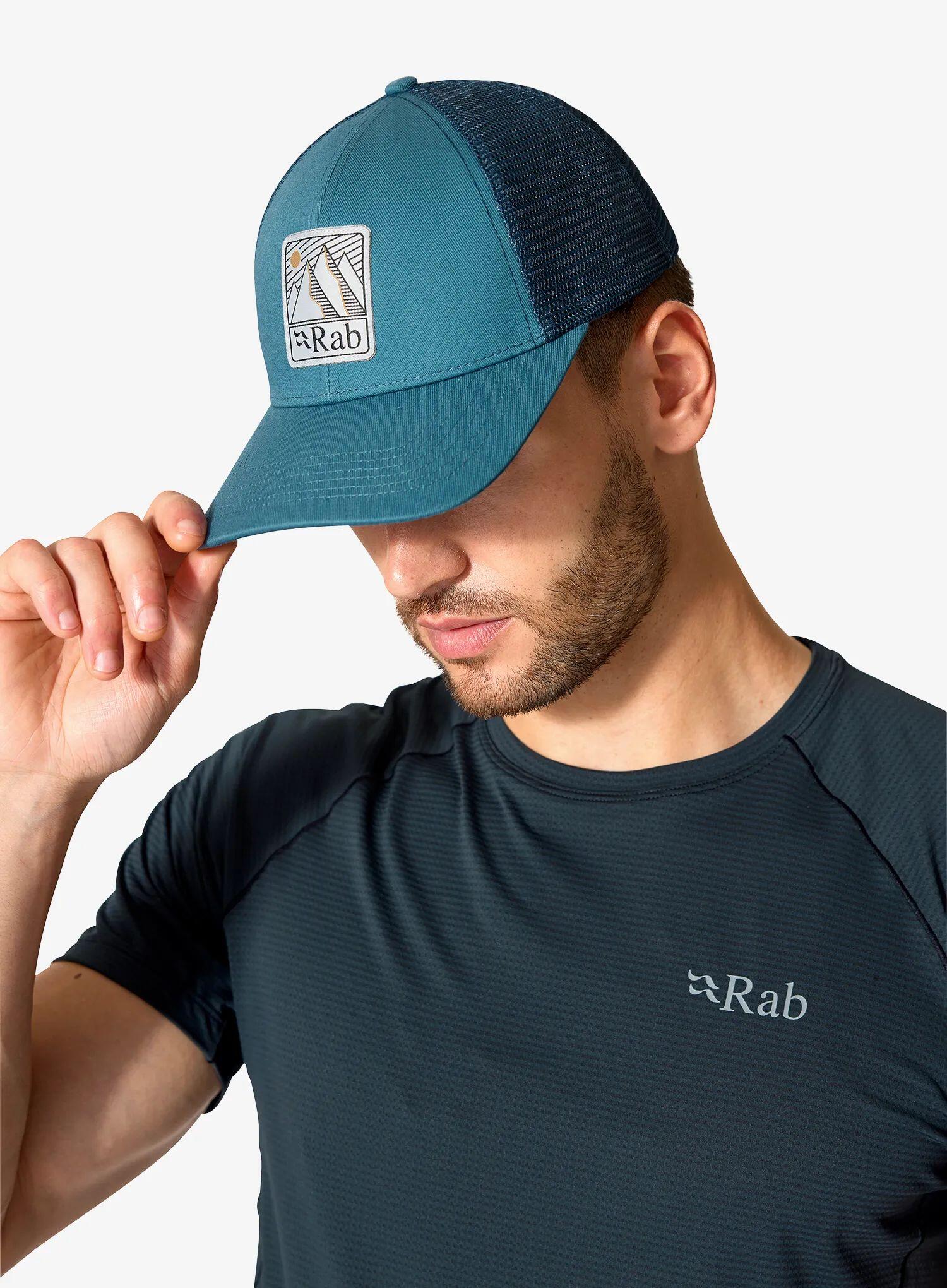 Czapka z daszkiem Rab Dihedral Badge Cap - orion blue 2/3