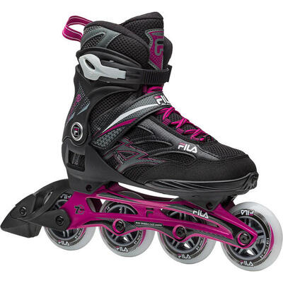 Fila Pattini in Linea WAVE 84 LADY BLCK/GRY/MAGENTA 38.5