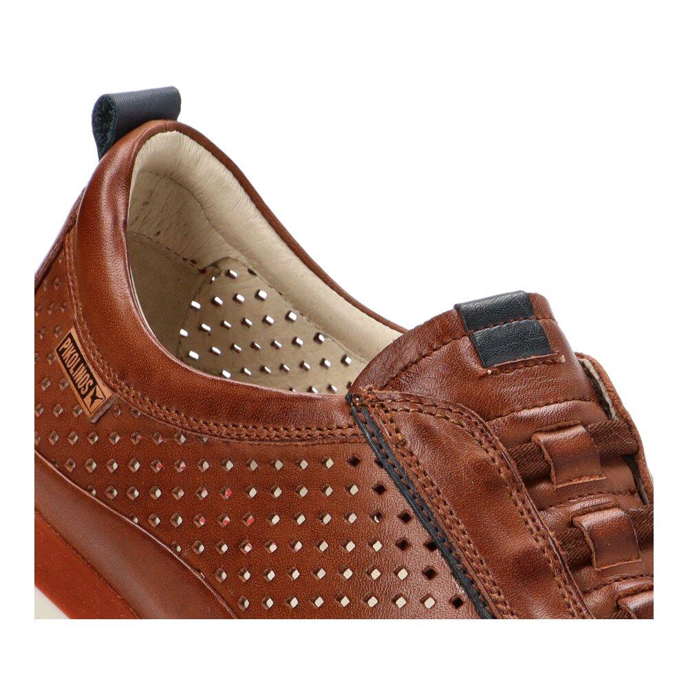 Deportivas Cómodas Hombre Suela Plana - Modelo M2a-6252 Cuero 6/6