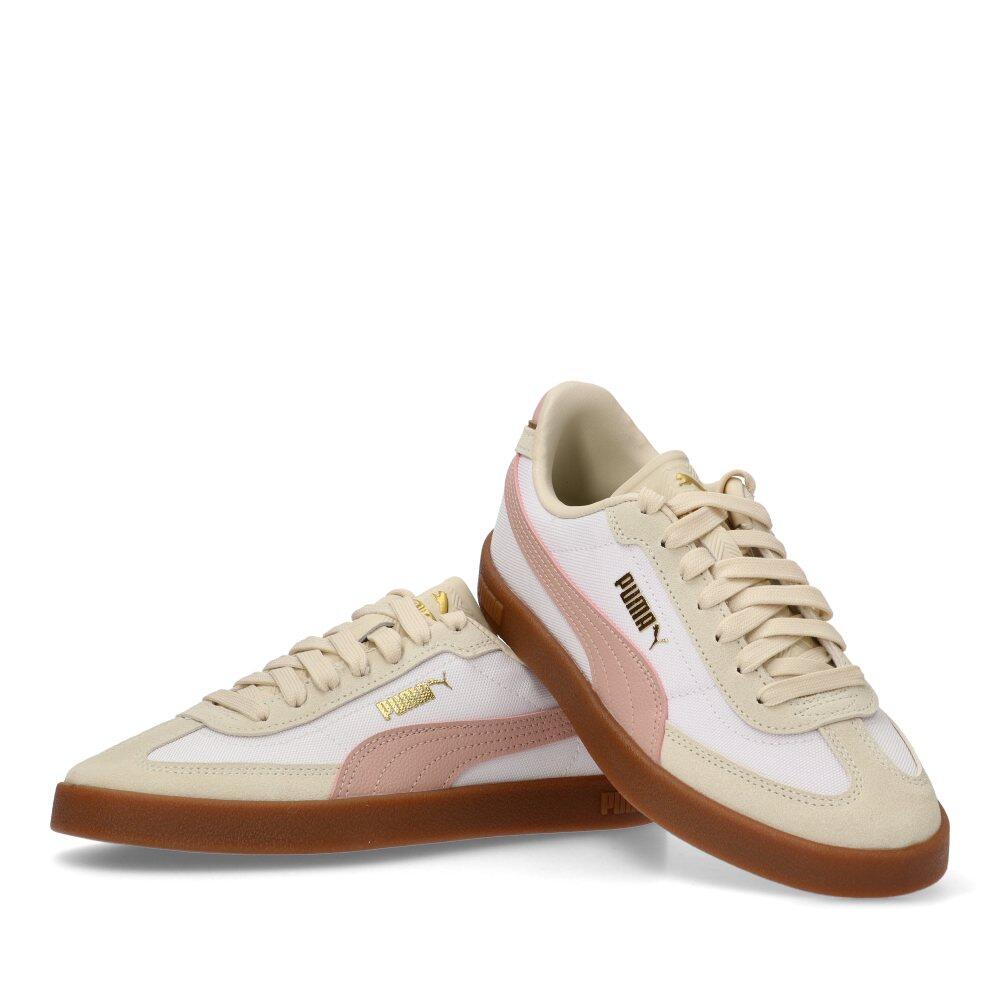 Deportivas Casual Mujer Suela Plana - Modelo 401572 Beige 5/6