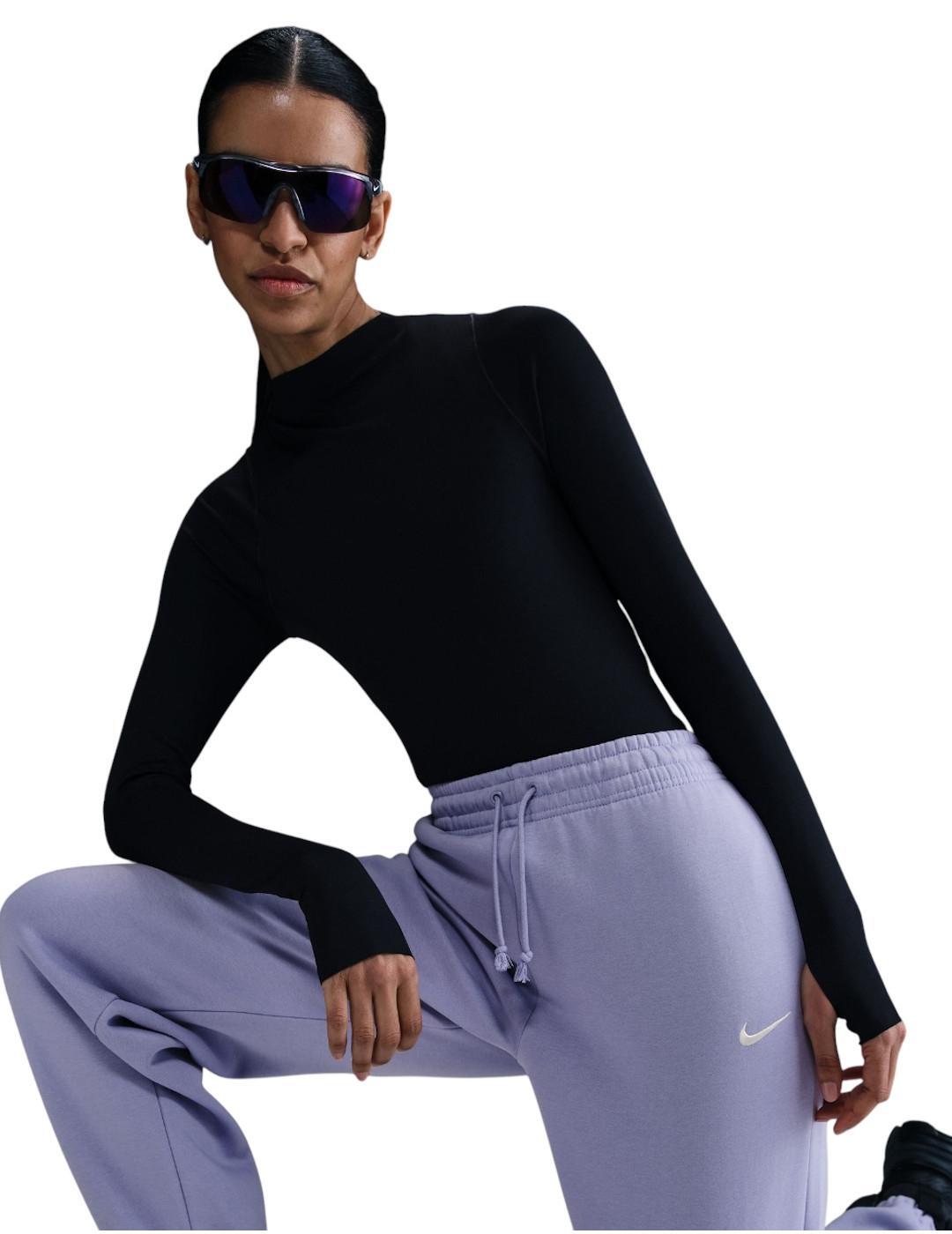Pantalón para Mujer Nike Fleece Morado 4/4
