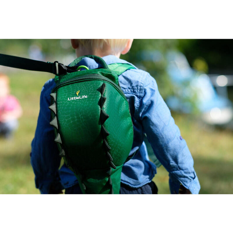 Rucsac LittleLife Crocodile L10812, cu curea