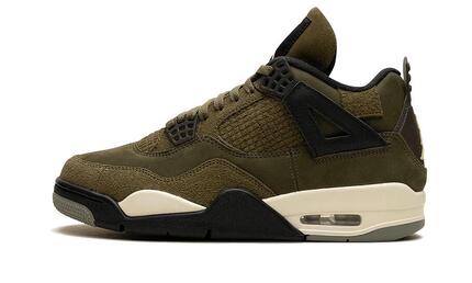 Air Jordan 4 Retro SE Craft Medium Olive (GS)