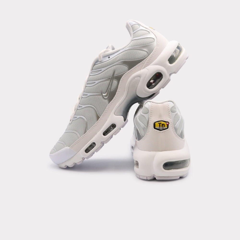 Air Max Plus White Metallic Silver - Taille : 44.5 EU 3/4