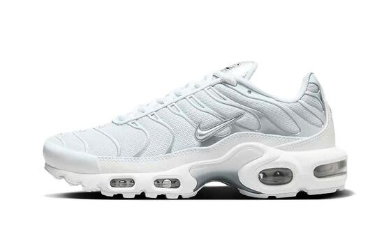 Nike Air Max Plus - White Metallic Silver