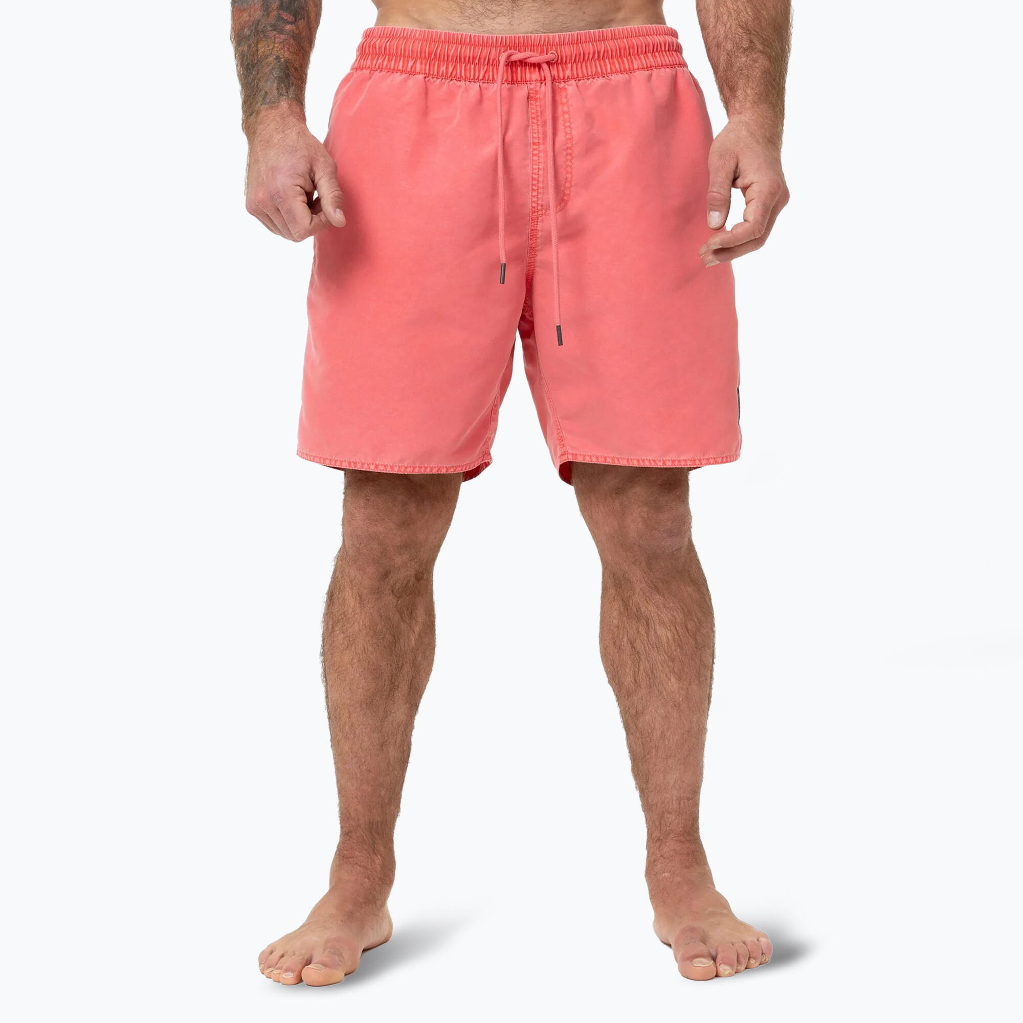 Pitbull - Short De Bain Pitbull Balfour Pour Homme - Short De Bain - Rouge - 42 M/l - Decathlon