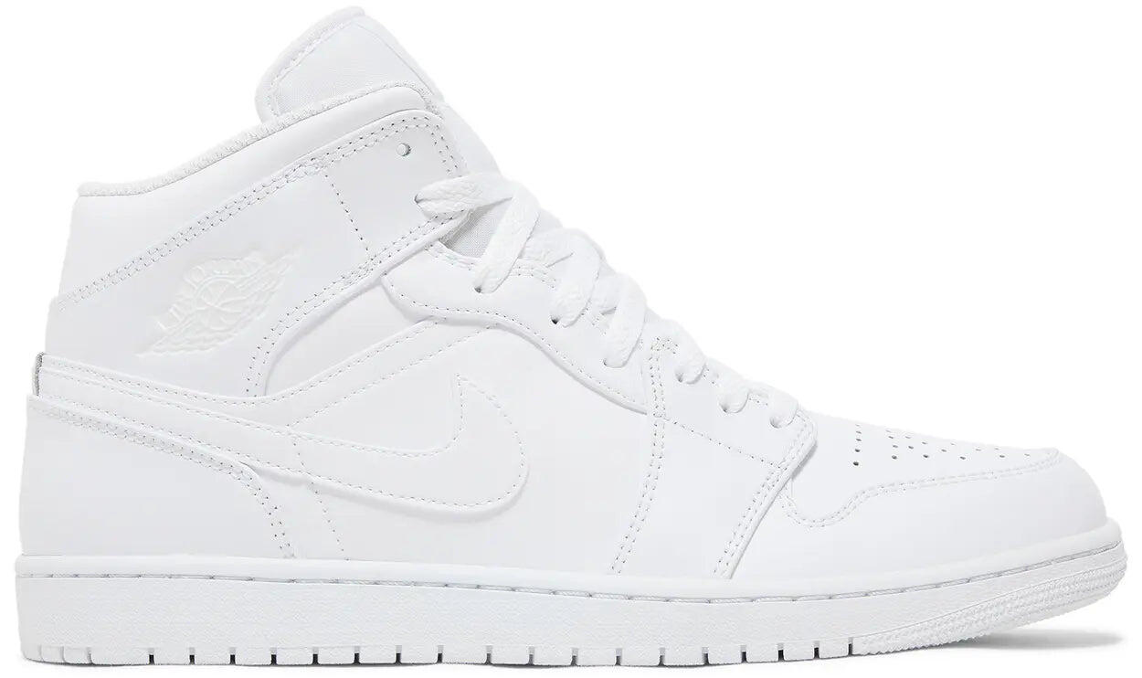 JORDAN Nike Air Jordan 1 Mid Mens Hi Top Basketball Trainers
