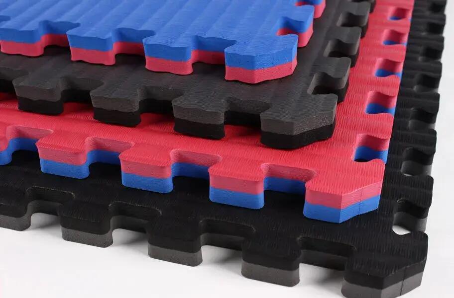 Saltea  Tatami Puzzle 2 cm ARMURA Albastru/Rosu 5/5