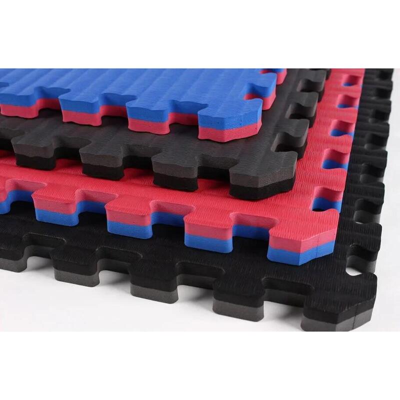 Saltea  Tatami Puzzle 2 cm ARMURA Albastru/Rosu