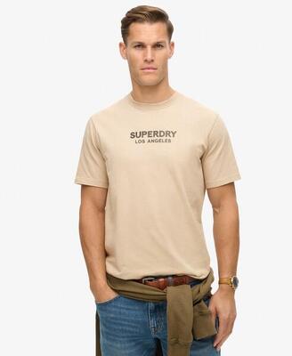 Luxe ruimvallend t-shirt superdry sport