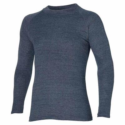 Heatkeeper thermoshirt lange mouw heren comfort antraciet melange