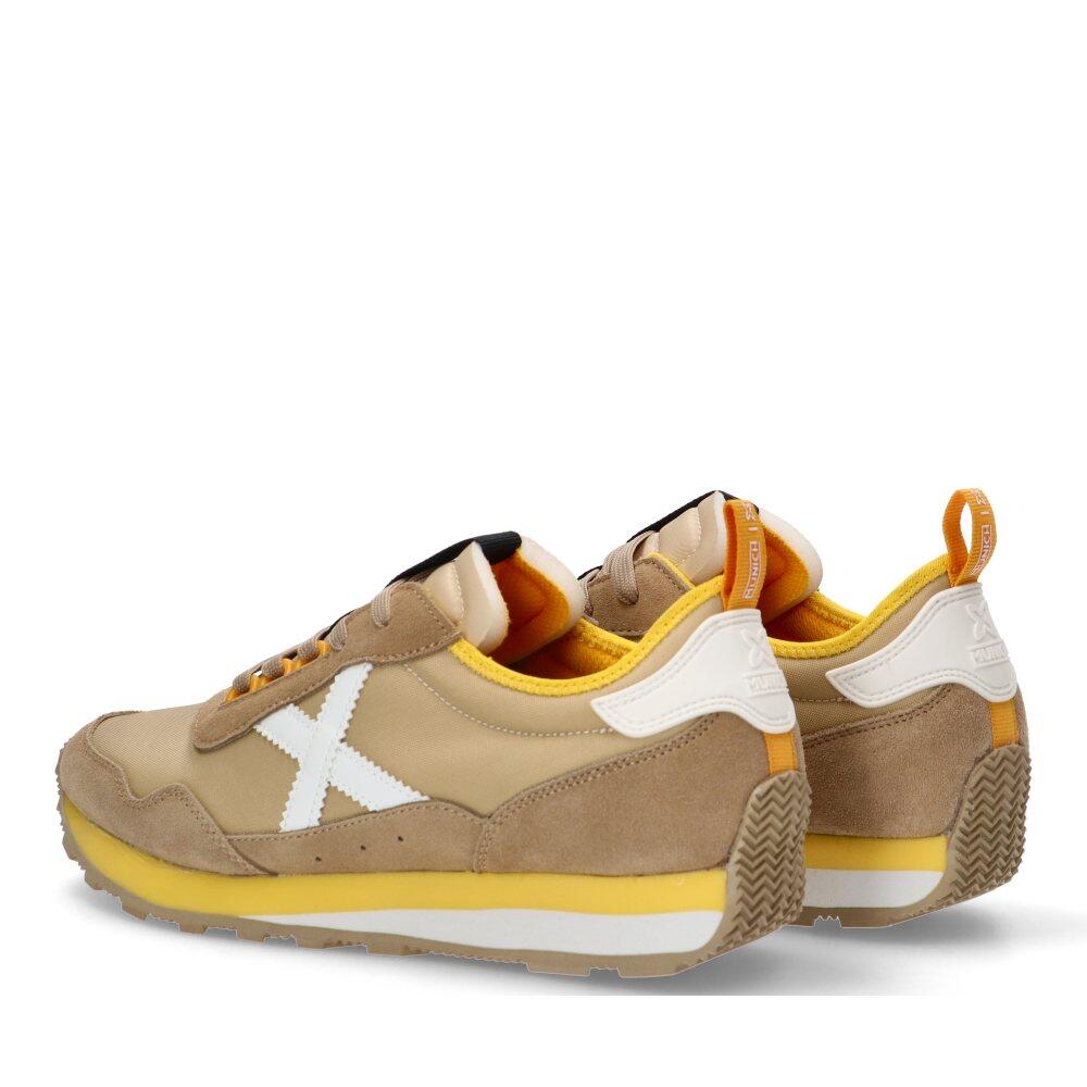 Deportivas Casual Hombre Suela Plana - Modelo Um Beige 4/6