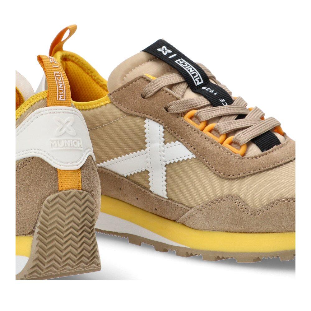 Deportivas Casual Hombre Suela Plana - Modelo Um Beige 6/6