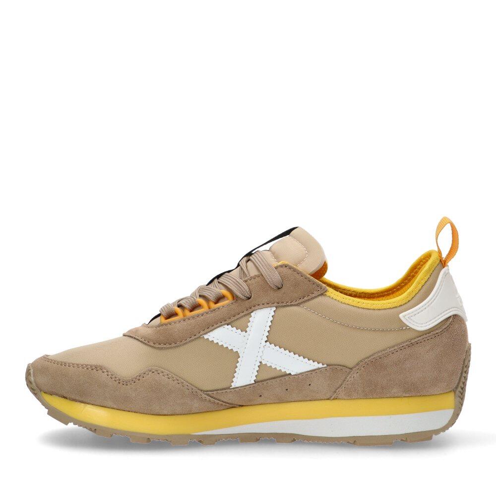 Deportivas Casual Hombre Suela Plana - Modelo Um Beige 3/6