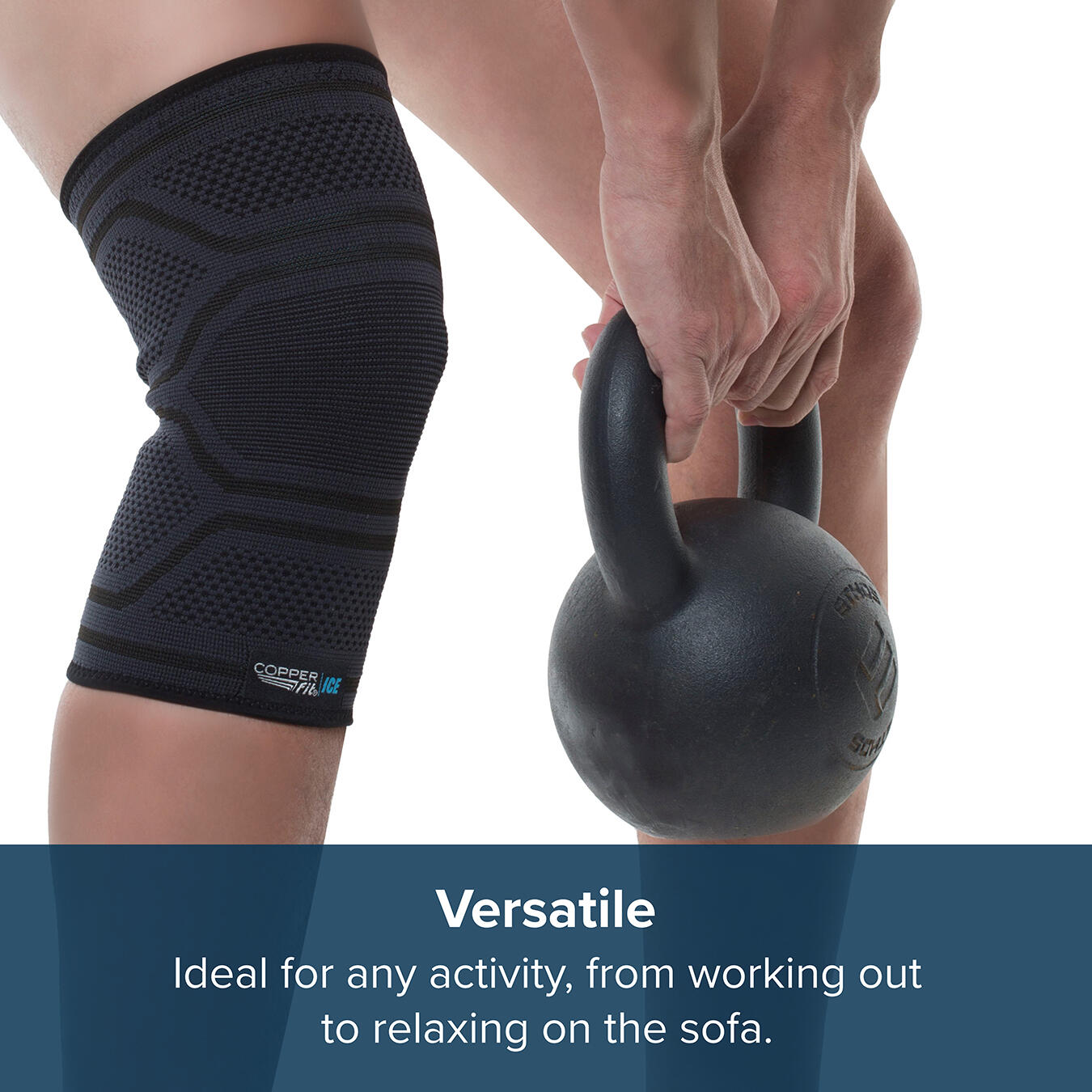 Copper Fit ICE Knee Sleeve (L/XL) 7/7