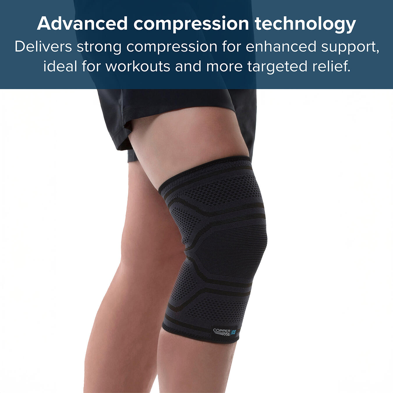 Copper Fit ICE Knee Sleeve (L/XL) 2/7