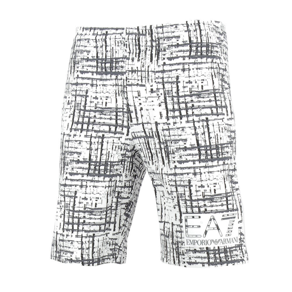 Ea7 - Short Ea7 Emporio Armani - Short - Blanc|noir - 36 Xs - Decathlon