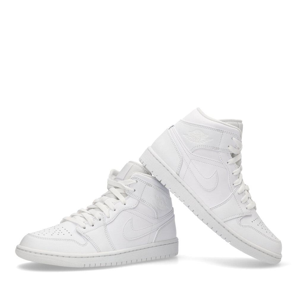 Air Jordan 1 Mid Triple White (2022) - Taille : 44 EU 5/6