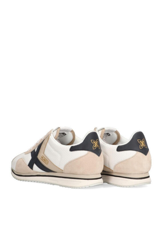 Deportivas Casual Hombre Suela Plana - Modelo Sapporo Blanco 4/6