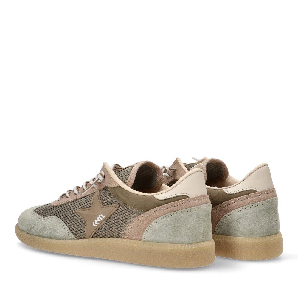 Deportivas Casual Hombre Suela Plana - Modelo C-1385 Kakhi 4/6