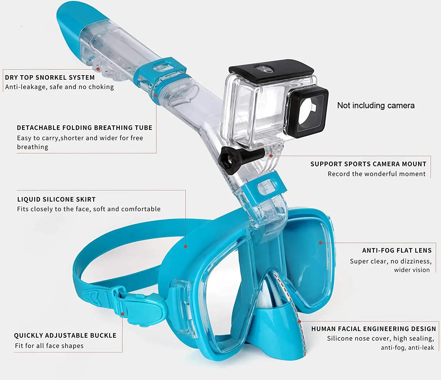Maschera da snorkeling 2Breath 6/7
