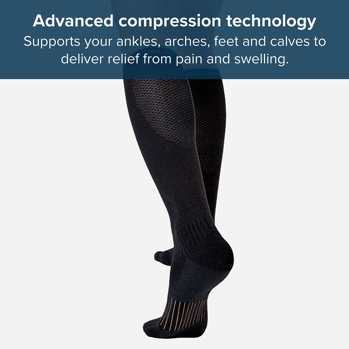 Copper Fit Energy Compression Socks (L/XL) 7/7