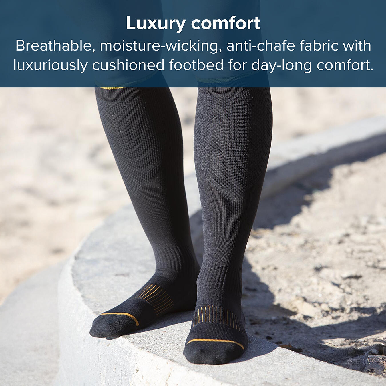 Copper Fit Energy Compression Socks (L/XL) 3/7