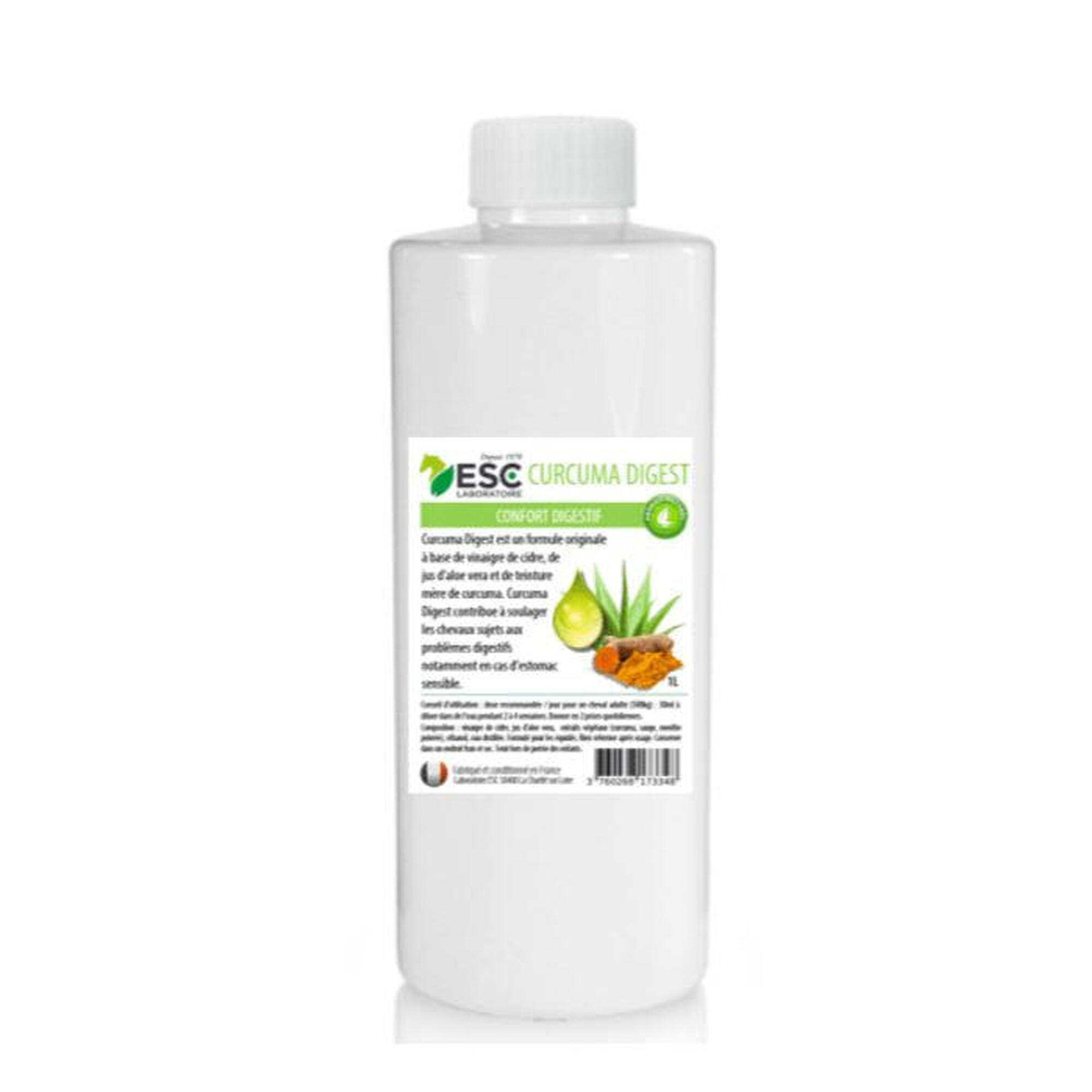 Esc Laboratoire - Curcuma Digest Digestion - Esc Laboratoire - Argile - 1 L - Decathlon