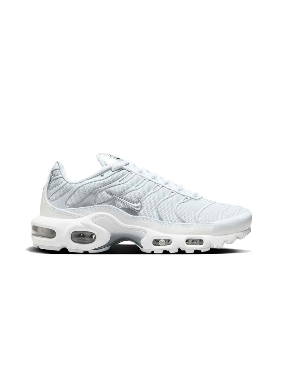 Nike Air Max Plus White Metallic Silver 5/5