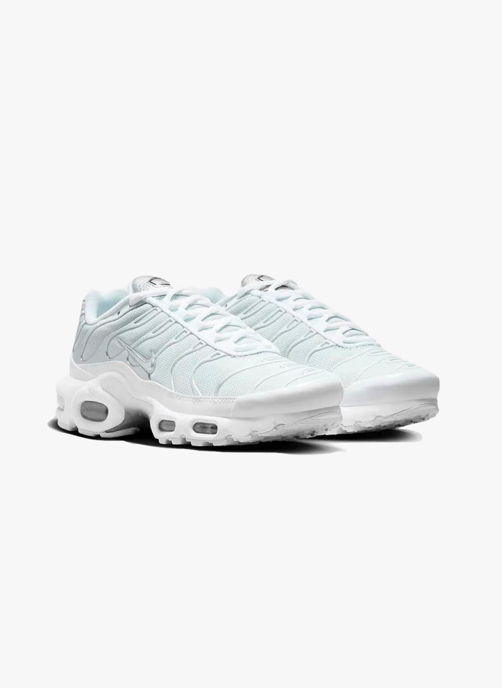 Nike Air Max Plus White Metallic Silver 4/5