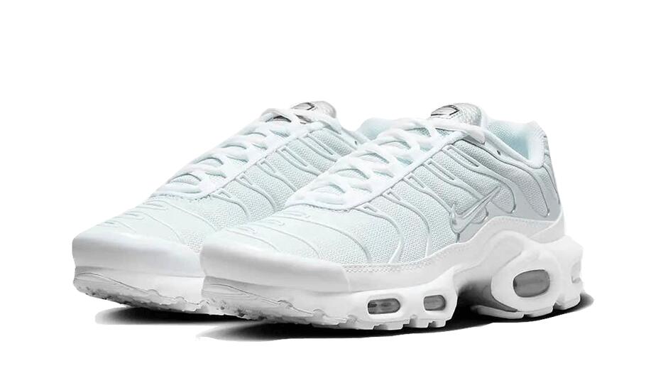 Nike Air Max Plus White Metallic Silver 2/5