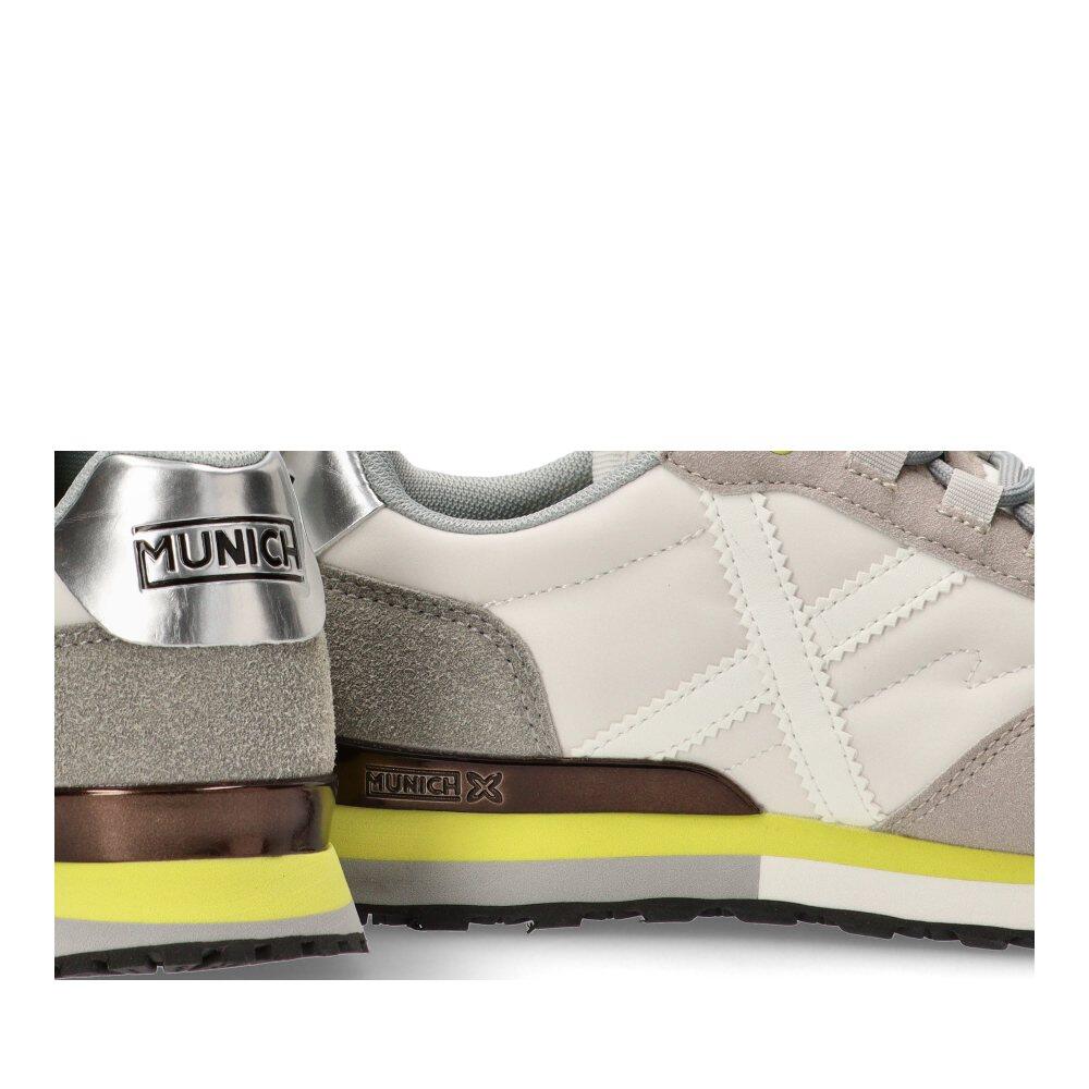 Deportivas Casual Mujer Suela Plana - Modelo Sunset Blanco 6/6