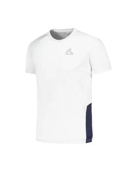 Le Coq Sportif ESS SPORT Tee SS NÂ°1 M ne Blanc