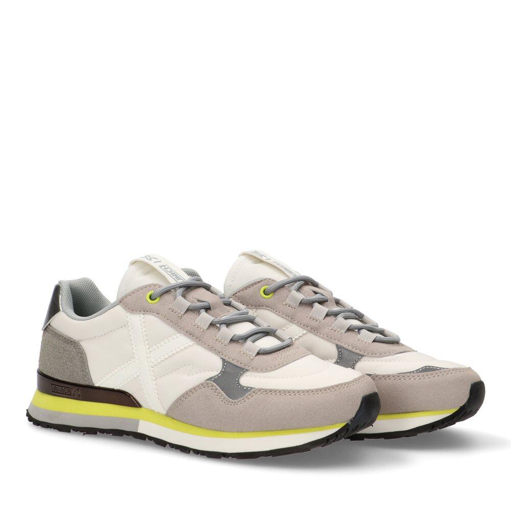 Deportivas Casual Mujer Suela Plana - Modelo Sunset Blanco 2/6