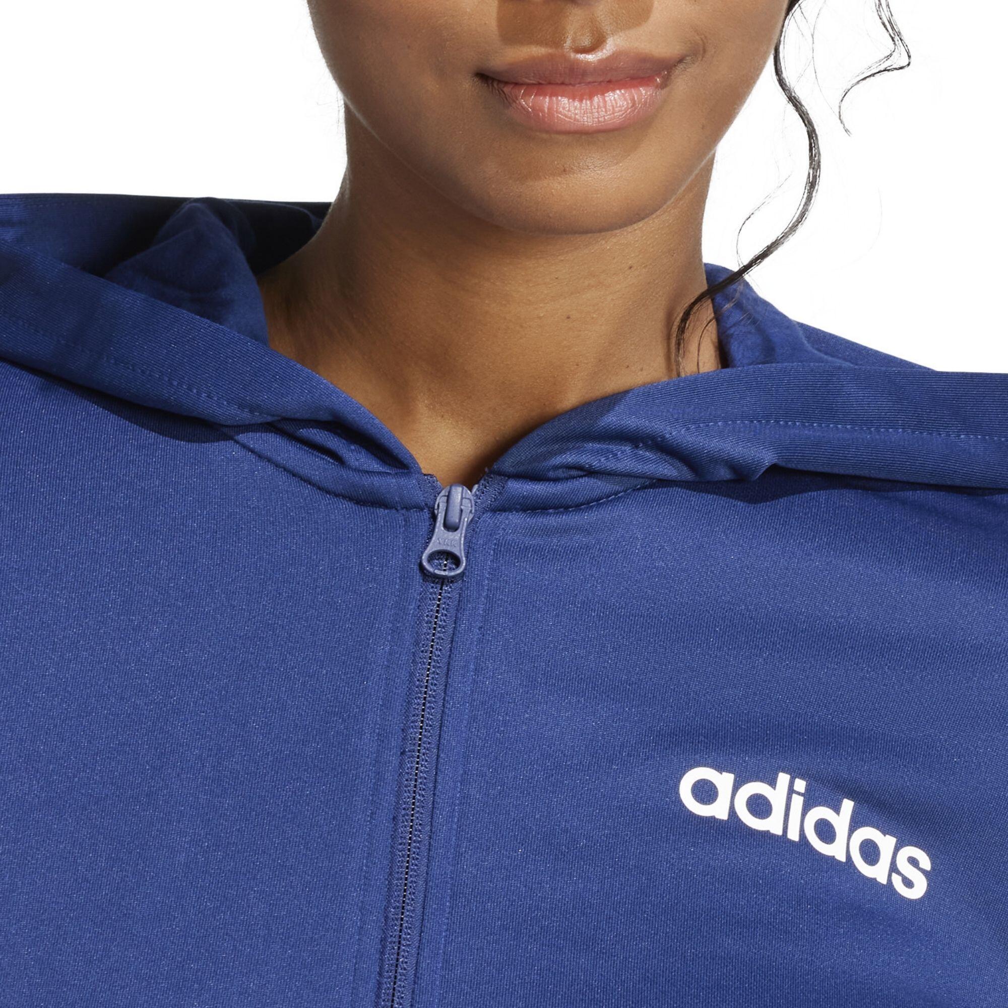 Trainingspak Essentials Linear Blauw - JD2696 3/5