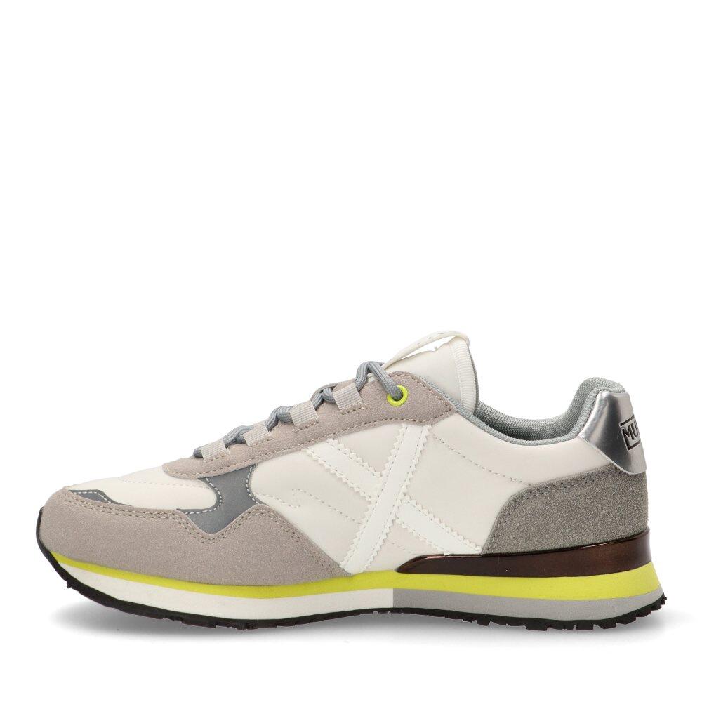 Deportivas Casual Mujer Suela Plana - Modelo Sunset Blanco 3/6