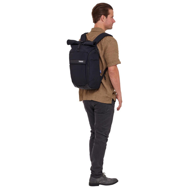 Rucsac urban cu compartiment laptop, Thule, Paramount, 24L, Black
