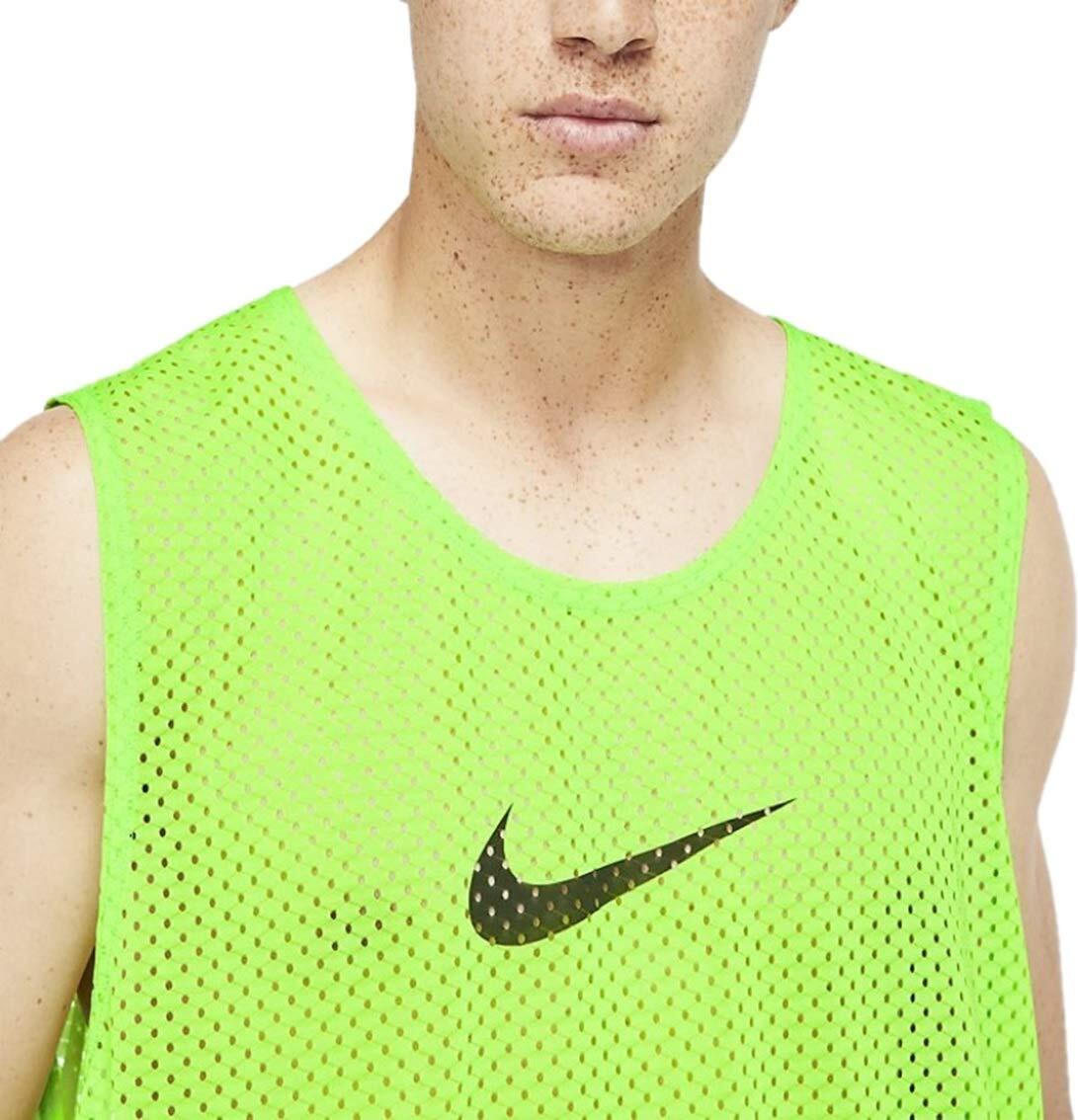 Gilet da Allenamento Nike per Calcio in Verde Azione/Nero, XXS 3/4