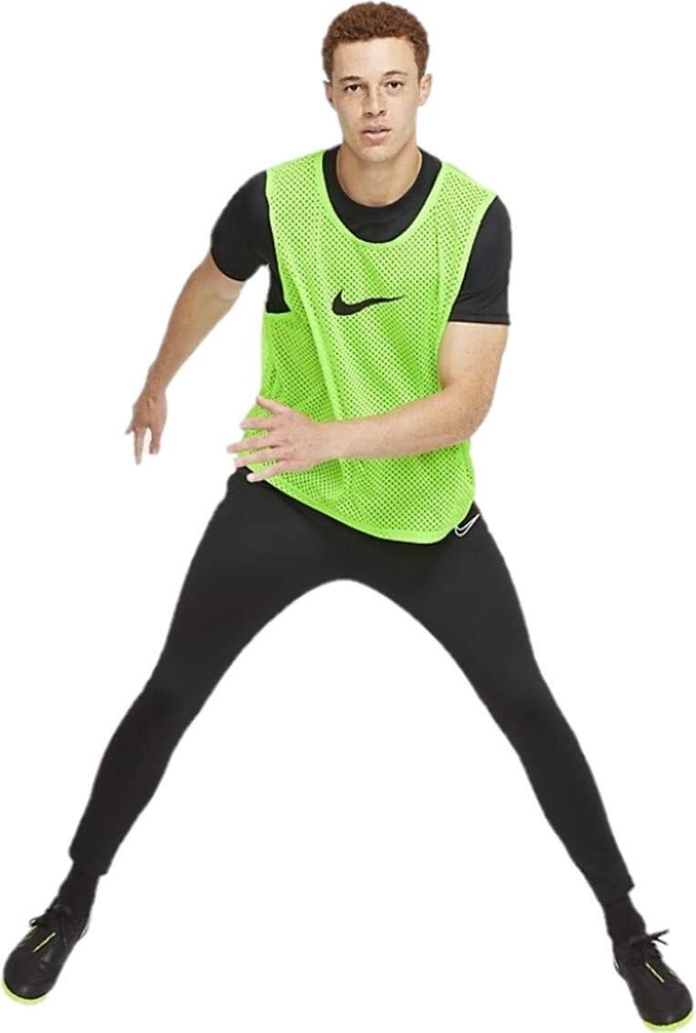 Gilet da Allenamento Nike per Calcio in Verde Azione/Nero, XXS 4/4