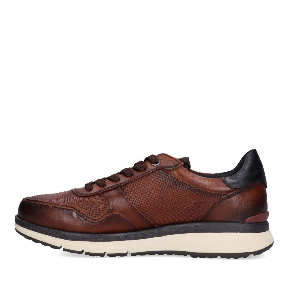 Deportivas Casual Hombre Suela Plana - Modelo M1w-6244c1 Cuero 3/6