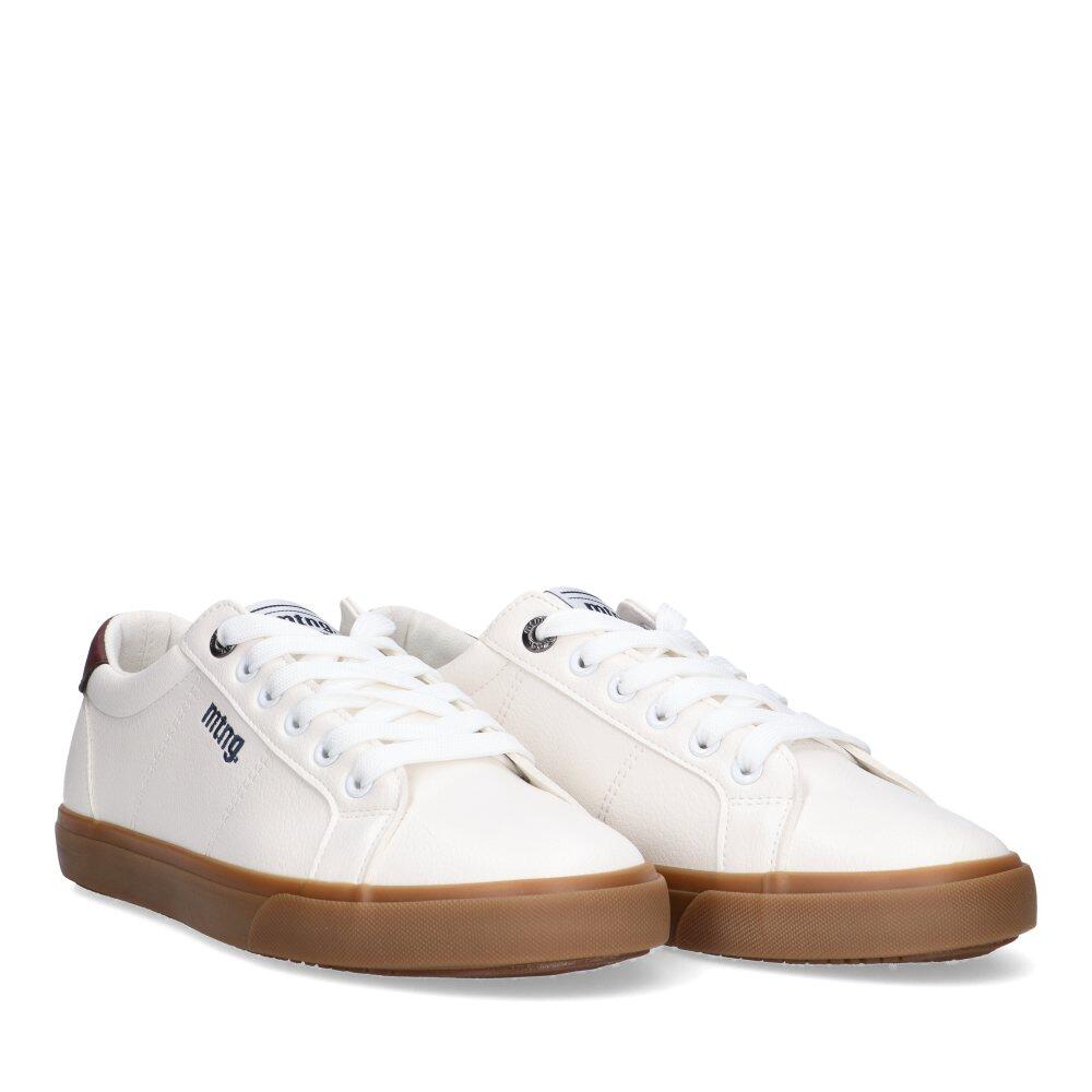Deportivas Casual Hombre Suela Plana - Modelo 84732 Blanco 2/6