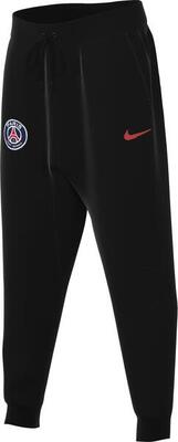 Pantaloni Nike PSG B NSW Tech FLC per Ragazzi. Nero/Rosso. 10-11 anni