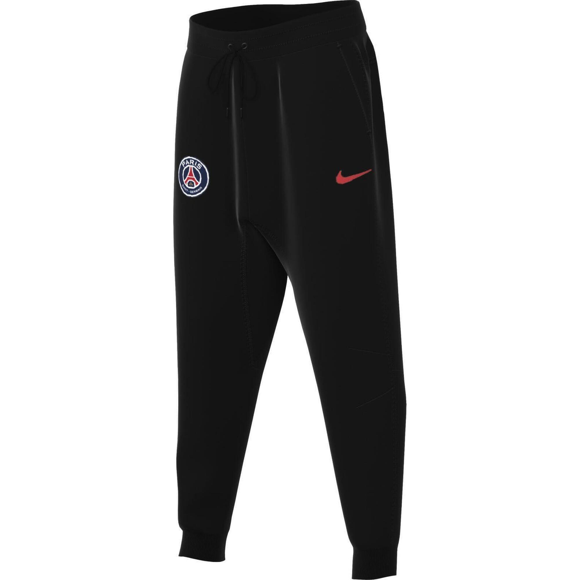 Nike - Pantalon Nike Psg B Nsw Tech Fleece Pour Garçons En Noir/rouge Universitaire - Pantalons - Noir|rouge - Decathlon