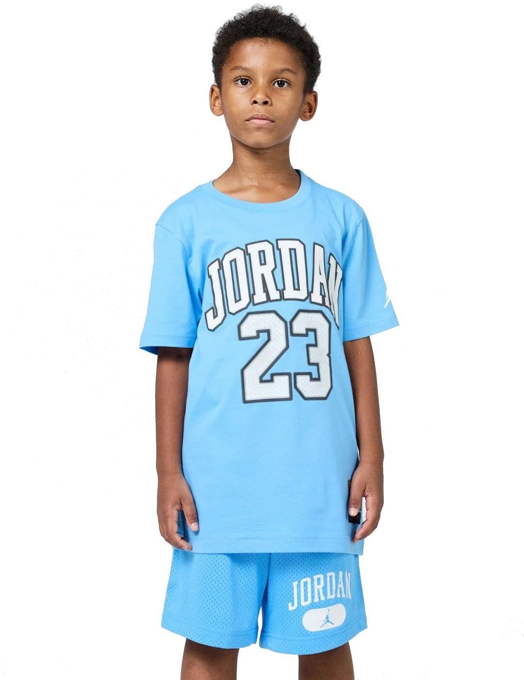Camiseta para Niño Jordan kids 95a088 Azul 2/4